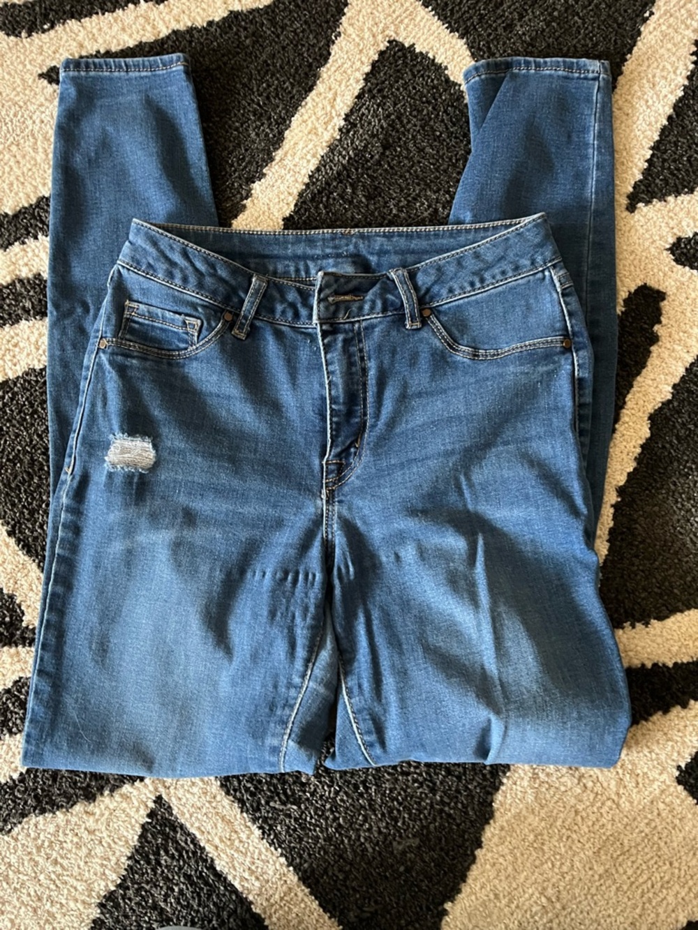 Rewash Women's Medium Blue Skinny Jeans